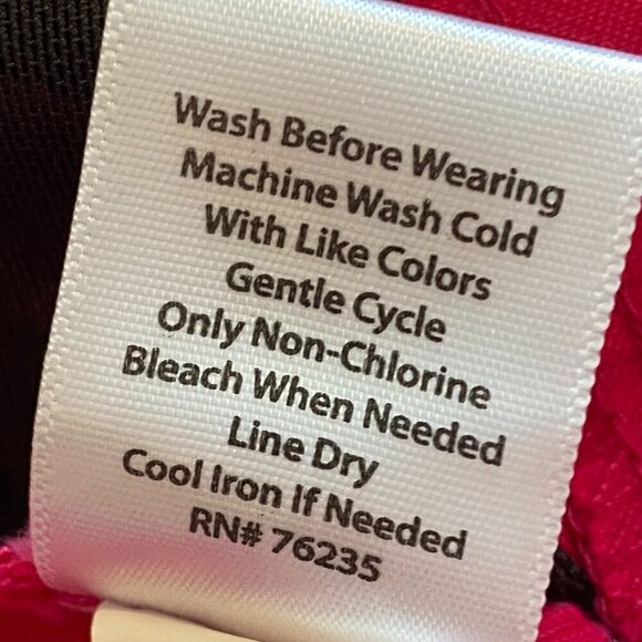 Coral Bay Pink Rayon Blend Stretch Shorts Women Sz 16 Inseam 8.5" #27T - Picture 11 of 11